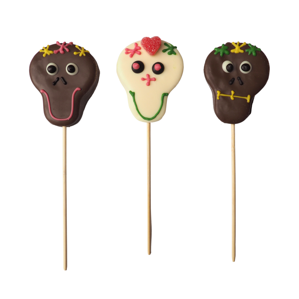 Brochette guimauve - Tête de mort Calaveras 30g