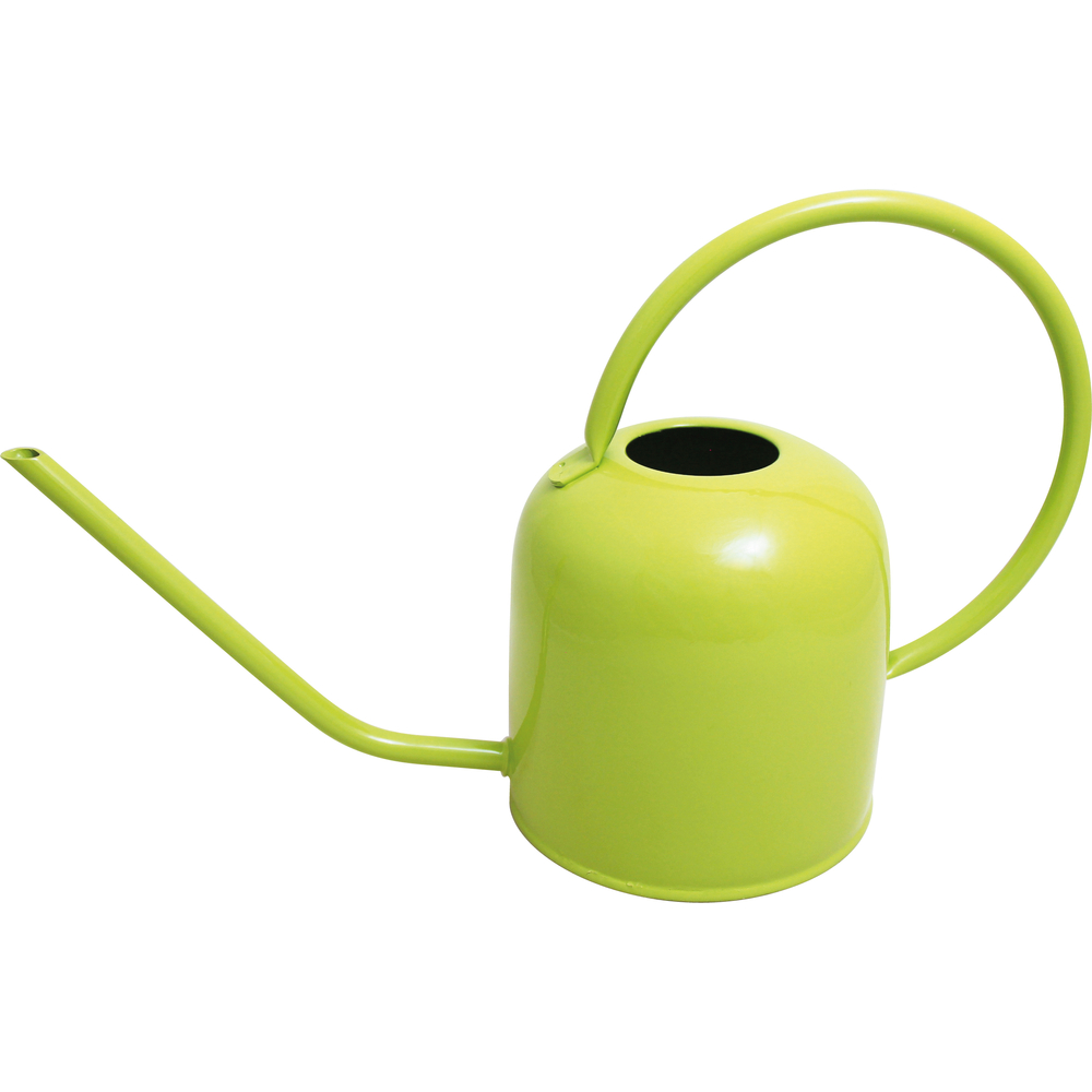 Arrosoir en acier, coloris vert olive - 1,5L