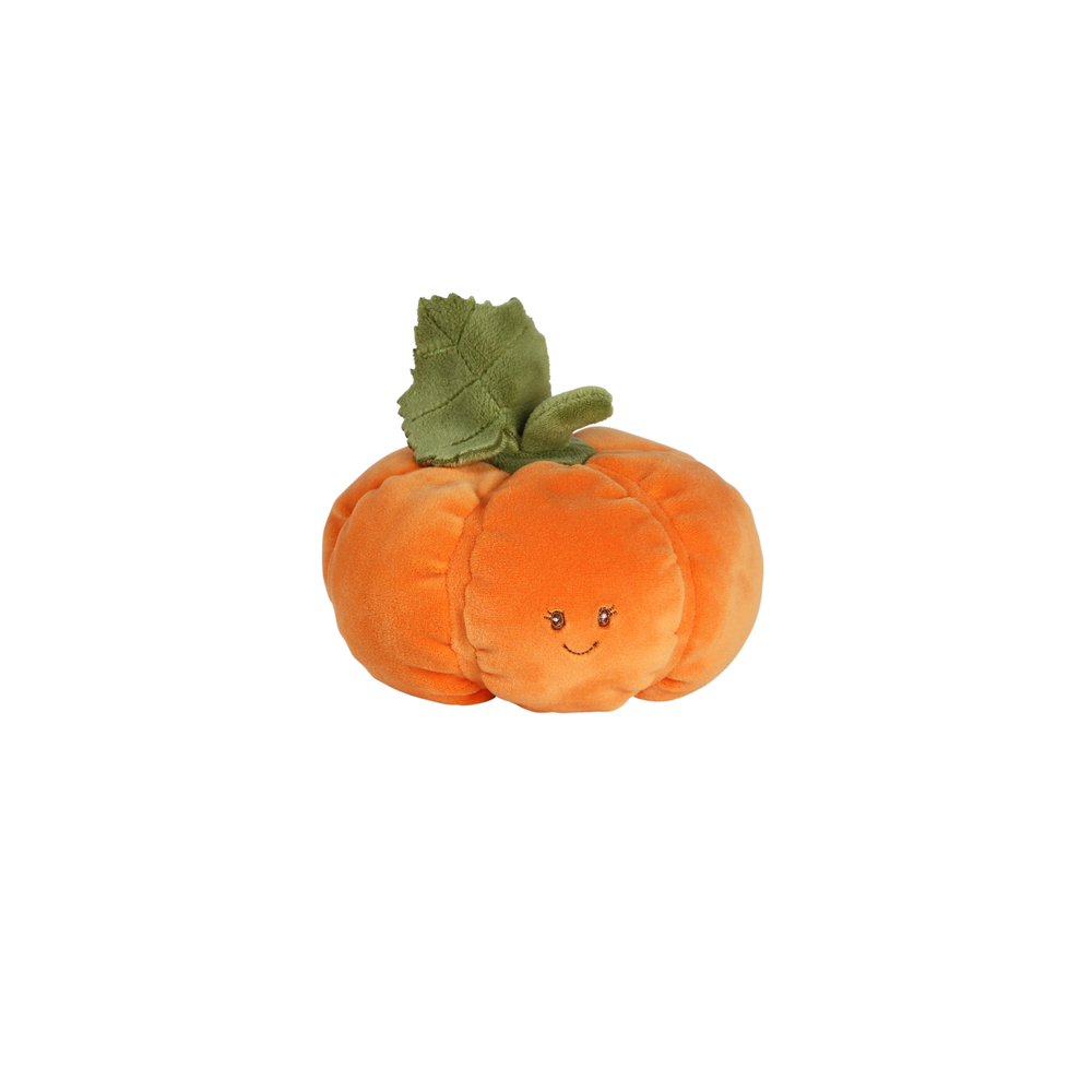 Peluche citrouille 'Baby Pumpkin', coloris orange - D.15cm