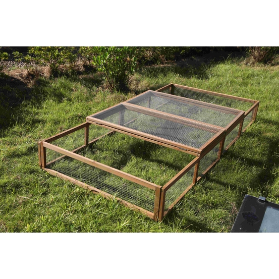 Parc extérieur pour tortues - L.200xP.100xH.25cm