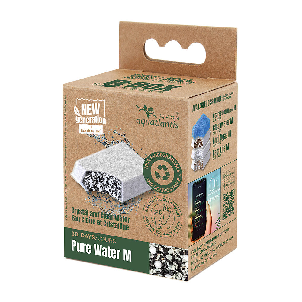Masse de filtration pour aquarium B-box Pure water, taille M
