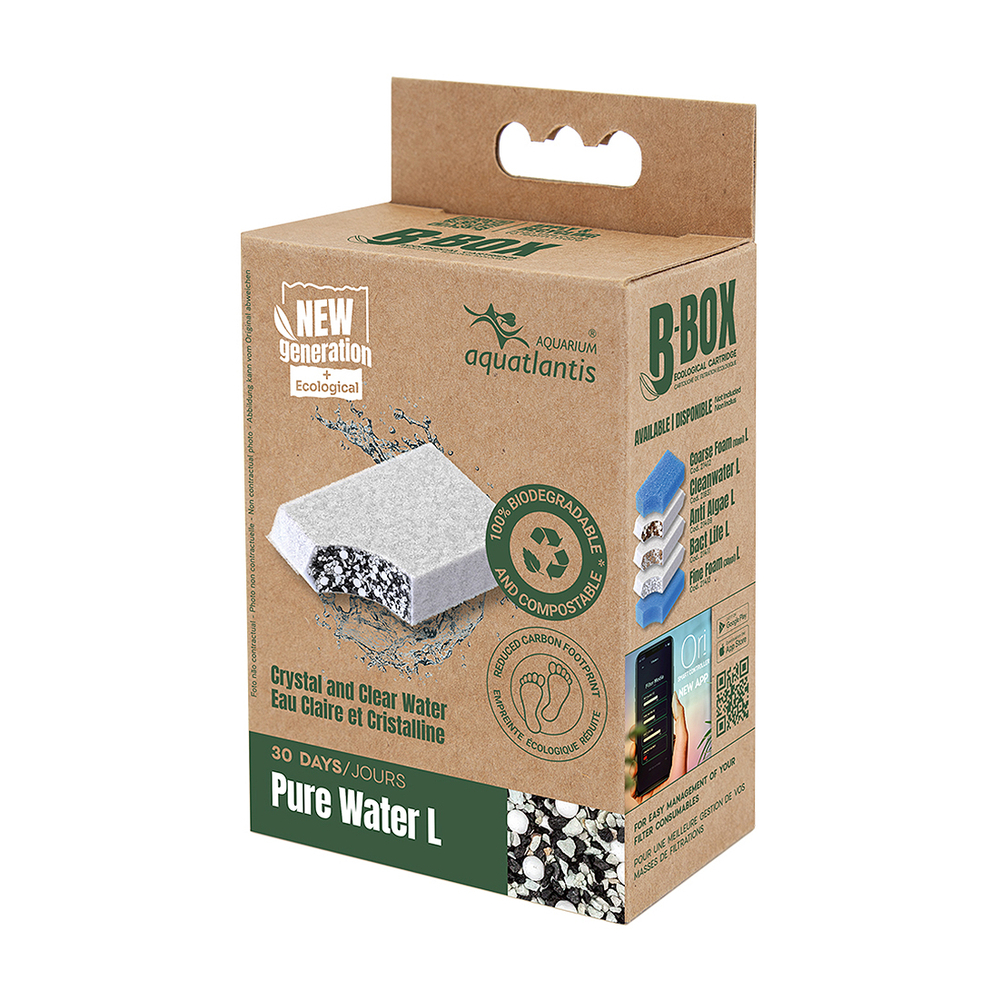 Masse de filtration pour aquarium B-box Pure water, taille L