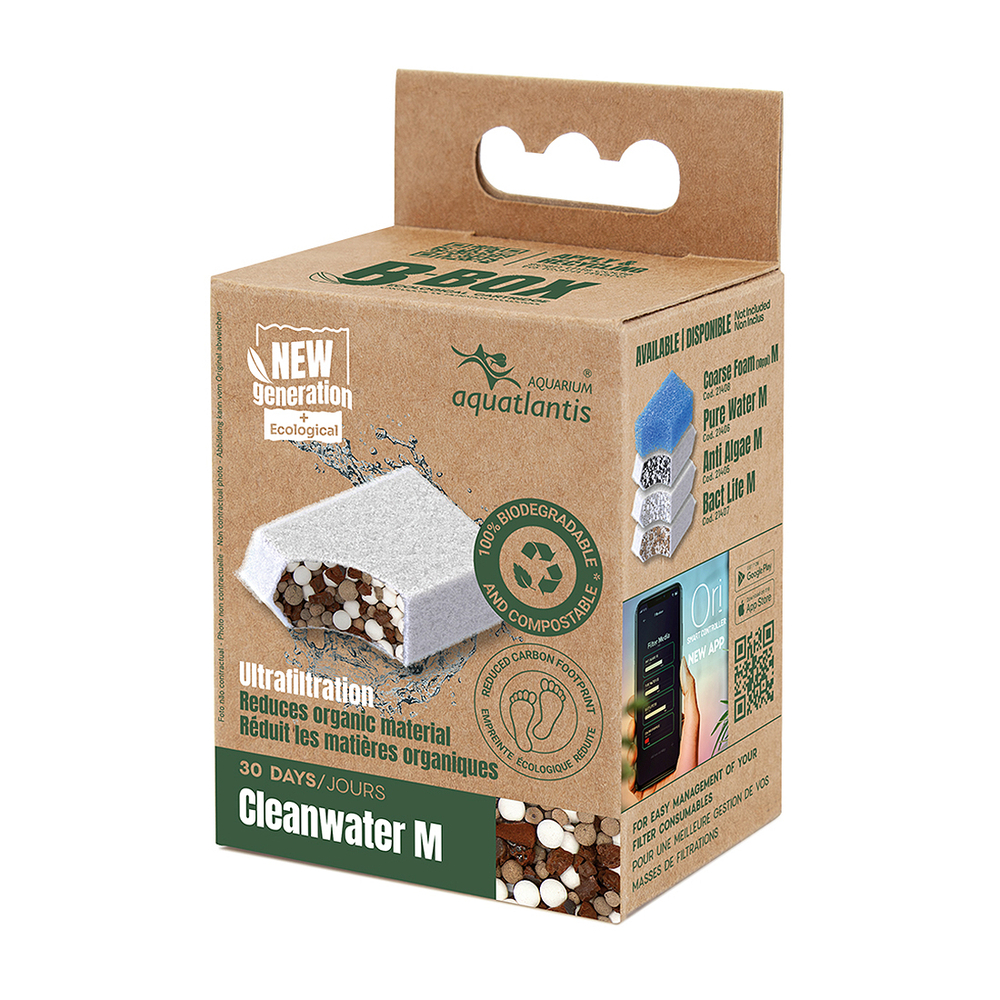 Masse de filtration pour aquarium B-Box Cleanwater, taille M