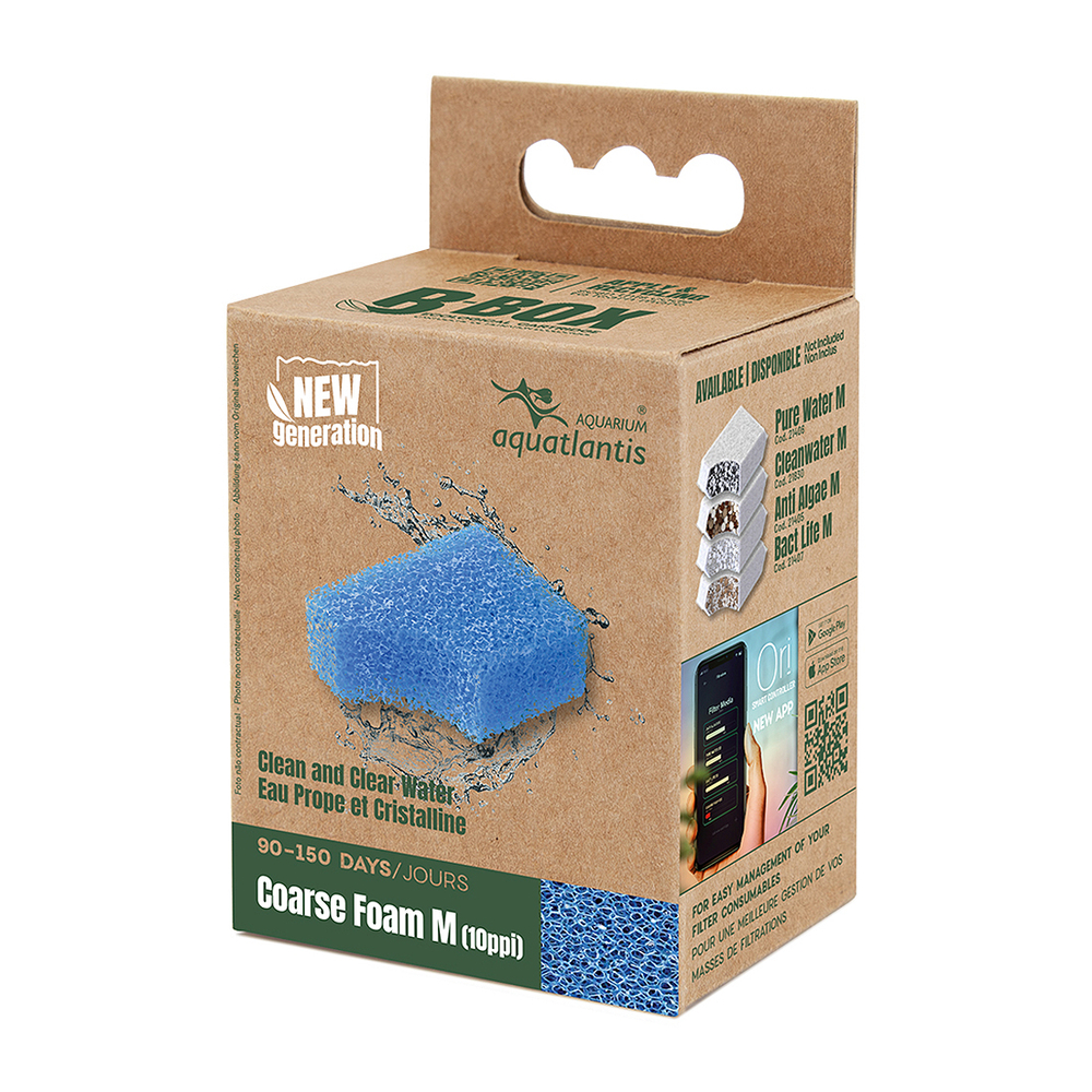 Masse de filtration pour aquarium B-Box Coarse Foam, taille M