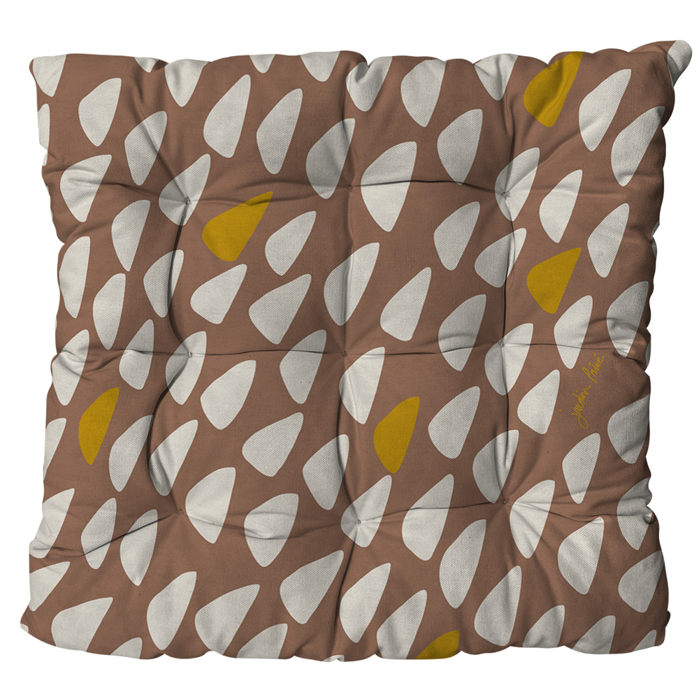 Coussin de fauteuil de jardin Envol : tricolore, 46x46x9cm