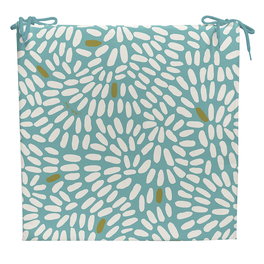 Assise de chaise Top éclat émeraude