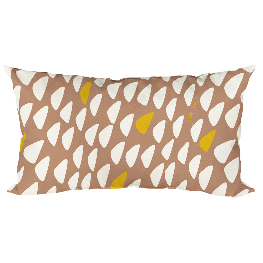 Coussin déco envol terre - 50x30cm