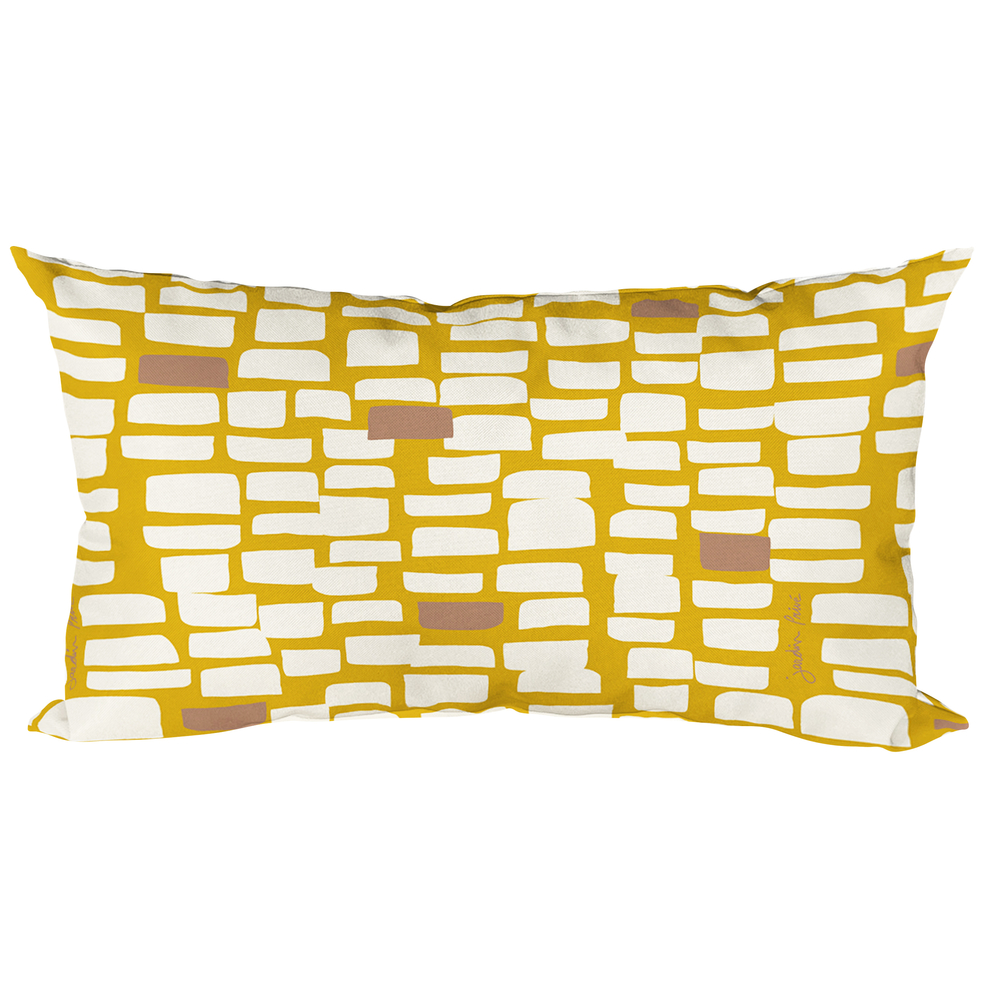 Coussin déco hava cumin - 50x30cm