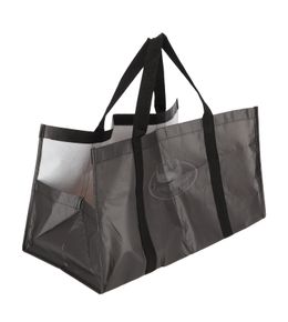 Sac à buches, coloris noir - 55x28xH.30cm