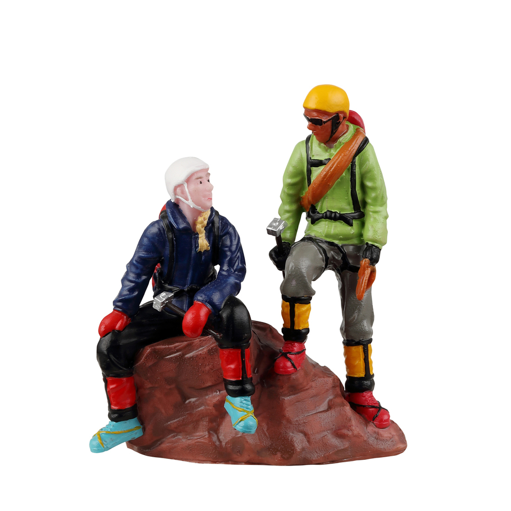 Figurine de Noël : les alpinistes - H.7,5cm