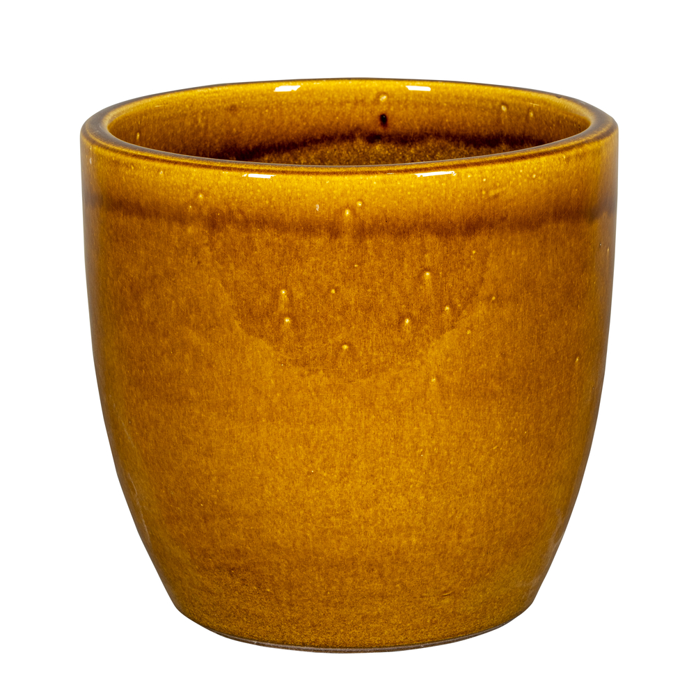 Pot Sandy ocre -38x34cm