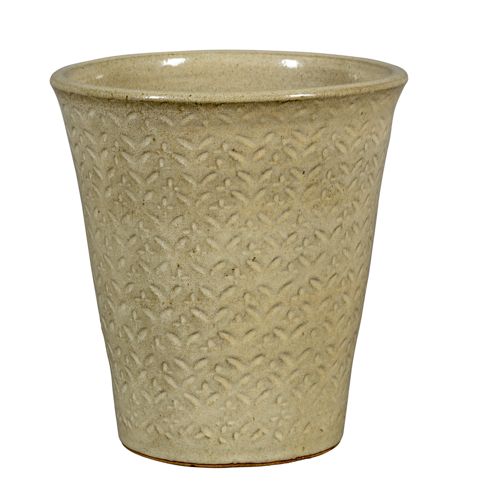 Pot Croizy blanc - 28x29cm