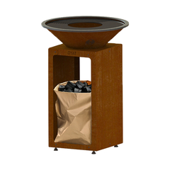 Brasero 58 cognac D58 H78cm