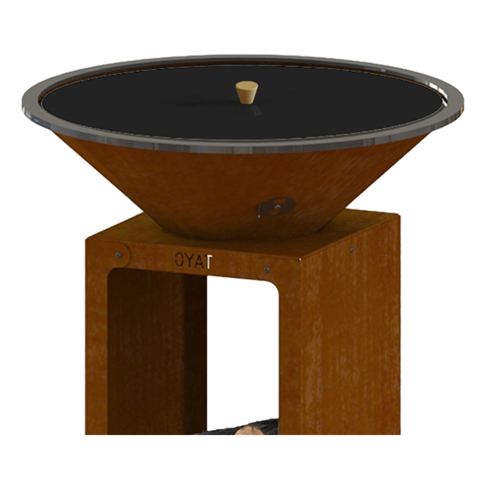 Etouffoir barbecue 58 en acier thermolaqué D68 H5cm