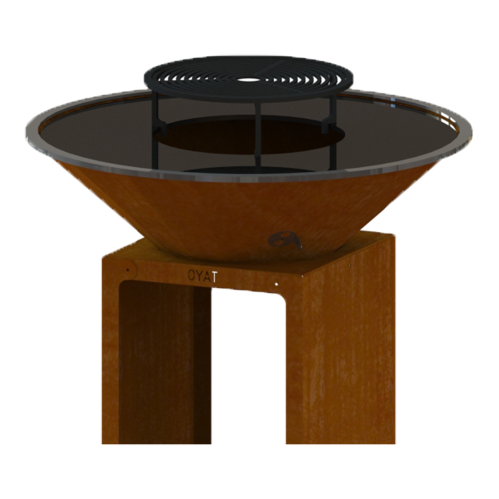 Mini grille de cuisson en acier thermolaqué D24 H 20cm