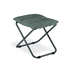 Repose pieds Chico Soft structure alu anthracite Oléfine®vert sauge