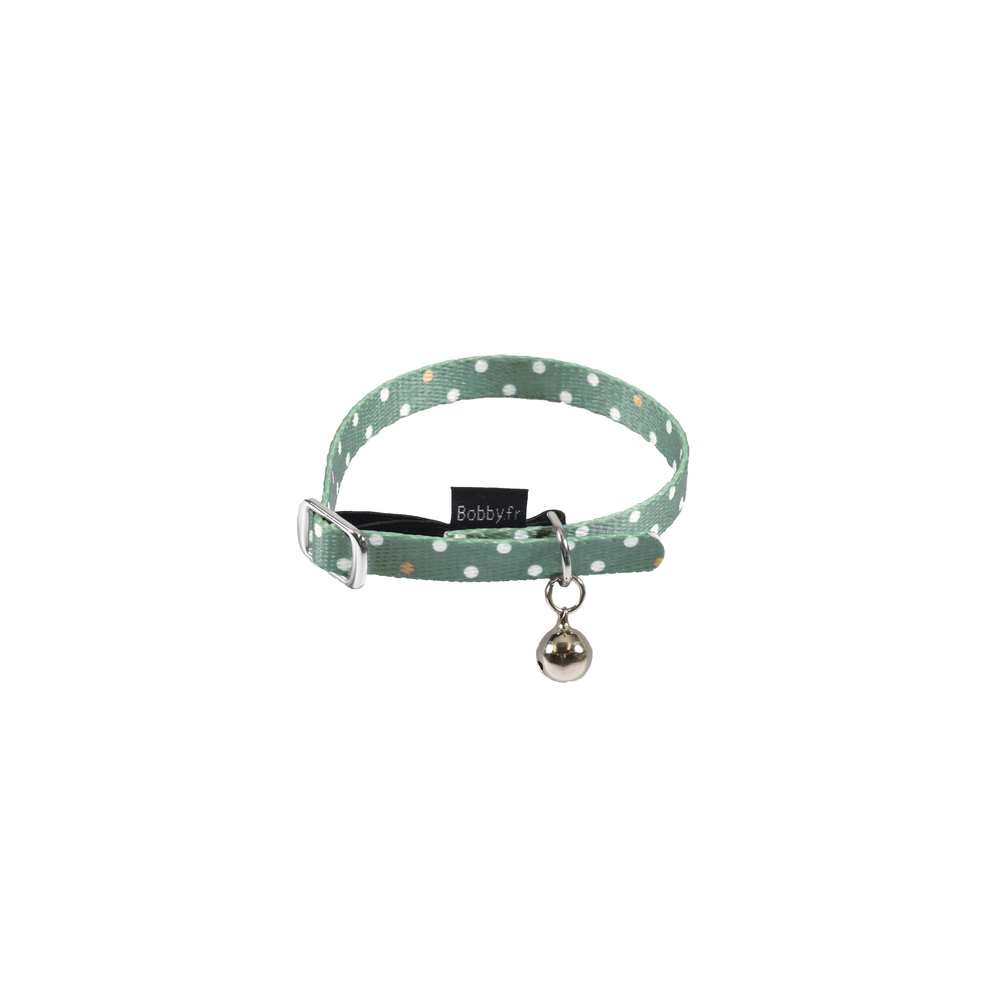 Collier pour chat 'Pretty', coloris vert - L.30cm