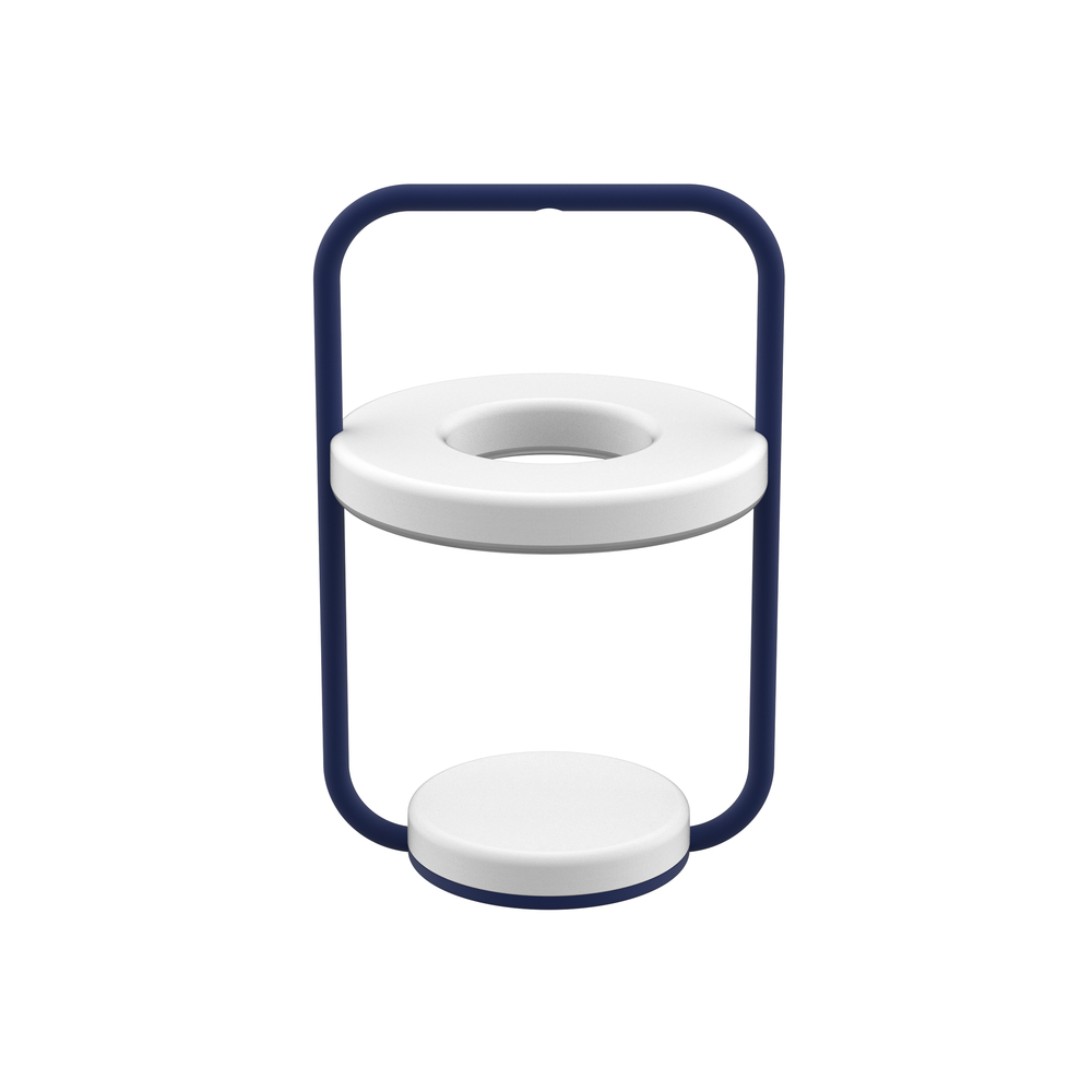 Lampe Ulli, coloris bleu abysse - H29,5cm