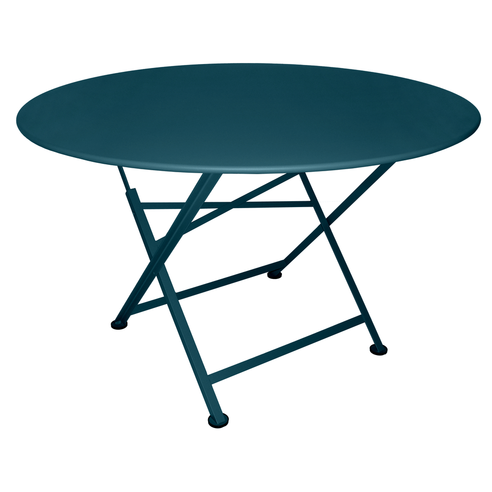 Table Cargo, coloris bleu acapulco - D117 H74cm