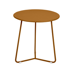 Table d'appoint Cocotte, coloris pain d'épices - 34,5x34,5 H36cm