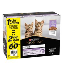 Pâtée pour chaton - Healthy start dinde sauce 10x85g - 2ème à -60%
