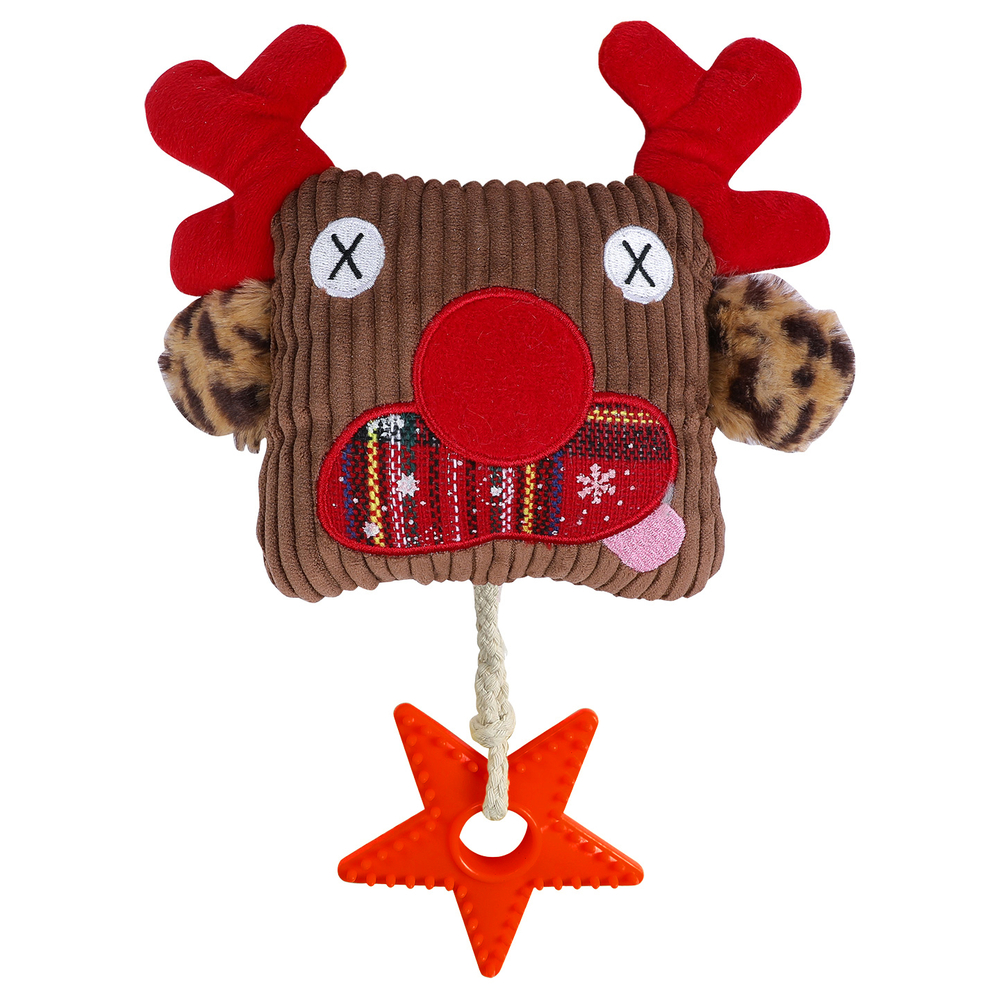 Jouet renne de Noël ''collection Dingos'' pour chien H.25cm 