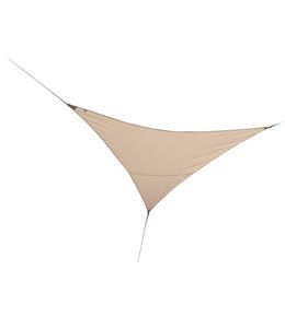 Voile d'ombrage Rivage triangulaire 3,60 m Grège