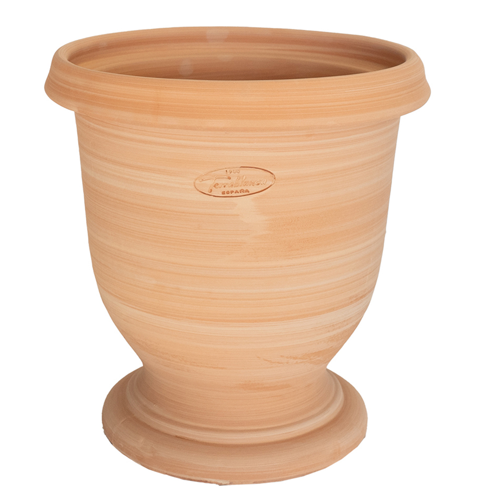 Pot de fleurs Copa, en terre cuite - D.26xH.29cm