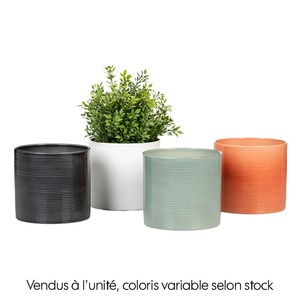 Mini cache-pot en céramique - D.7cm
