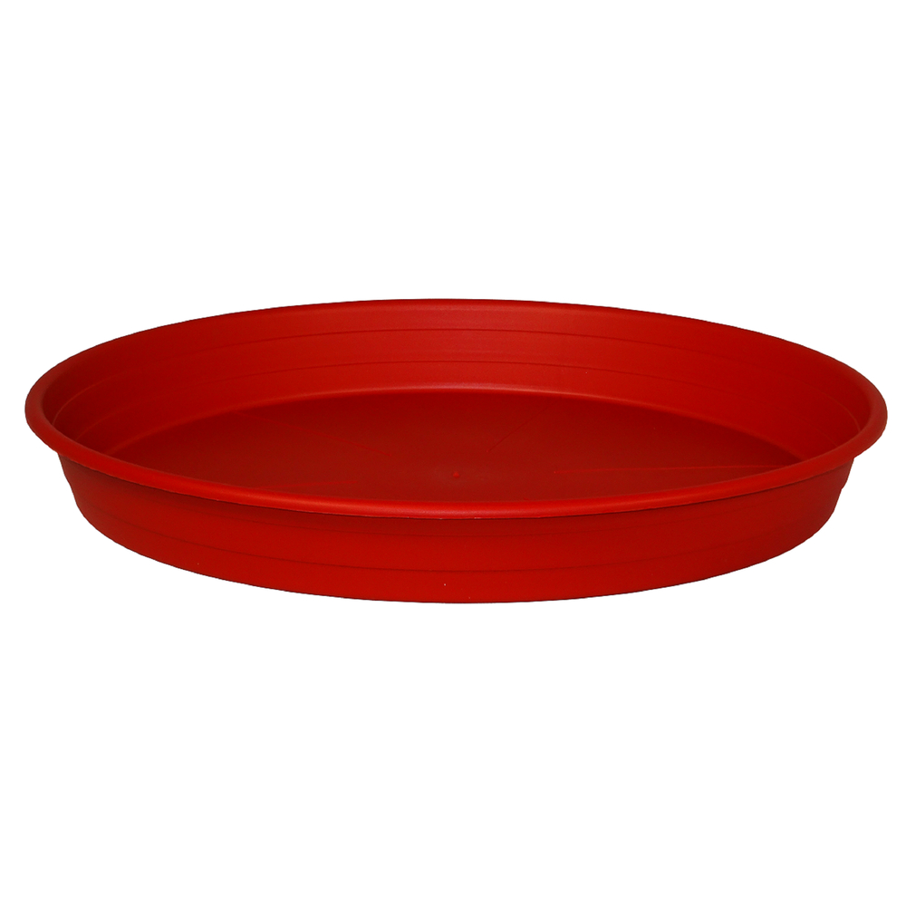 Soucoupe pour pot CocoriPot de diamètre 32cm, coloris rubis - D.27cm