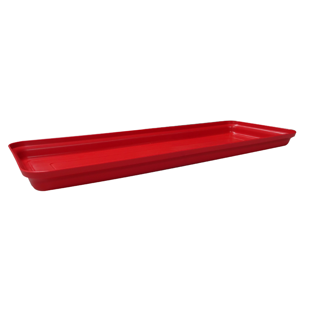 Plateau pour jardinière maxi CocoriPot 65cm, coloris rubis - L.59cm