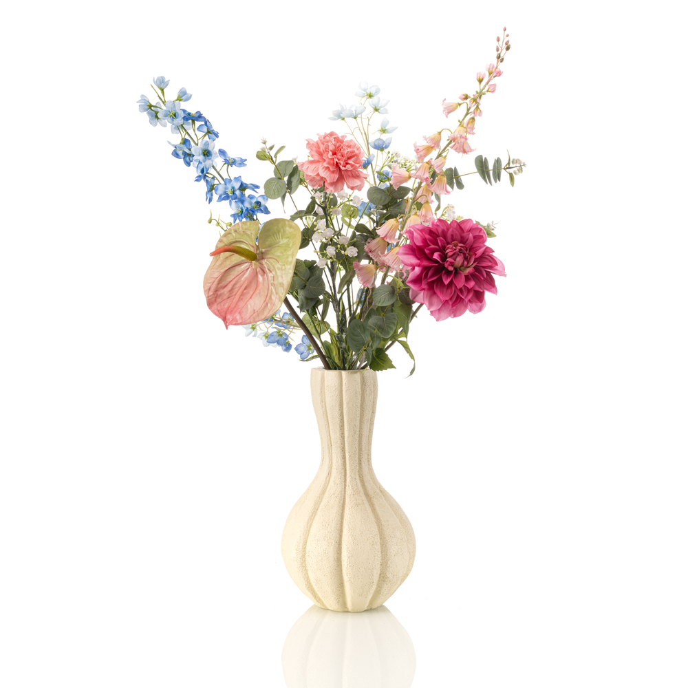 Bouquet classique de fleurs artificielles - H.68cm