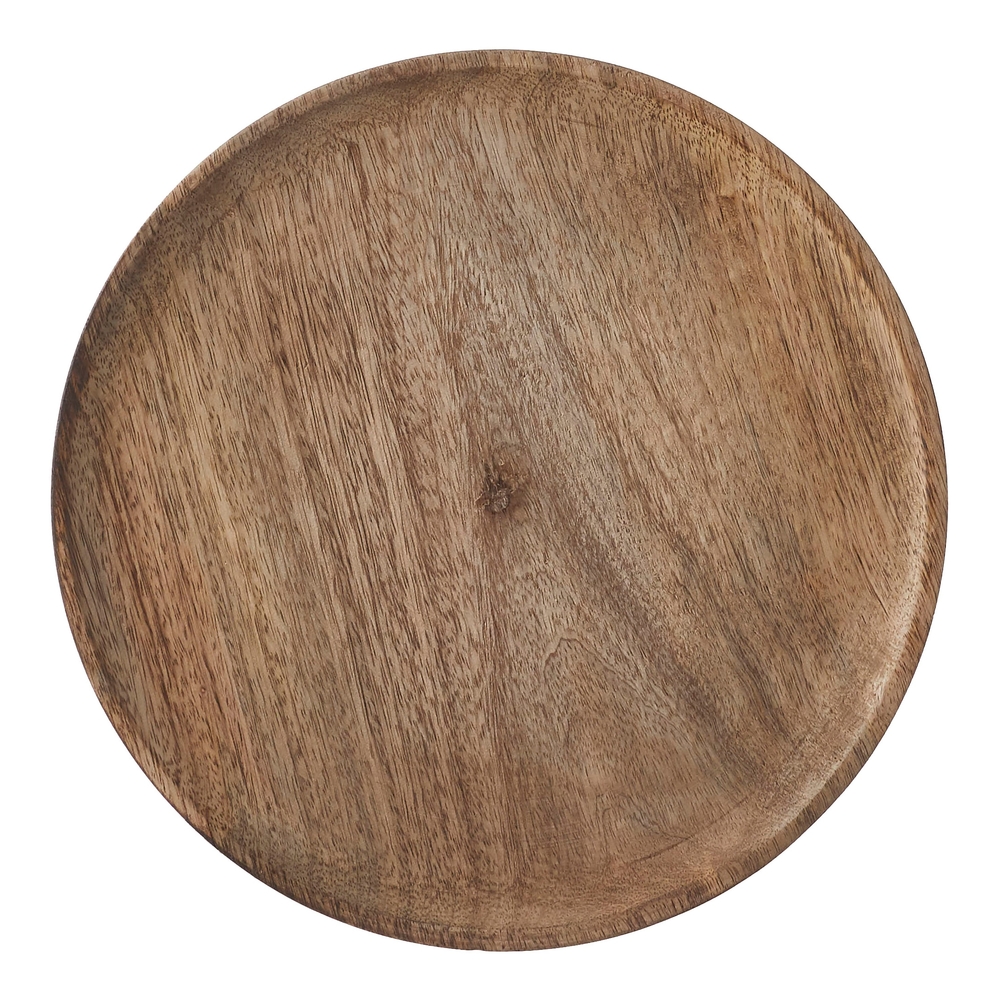 Plateau Duko, en bois de manguier FSC® - D.30cm