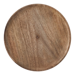 Plateau Duko, en bois de manguier FSC® - D.30cm