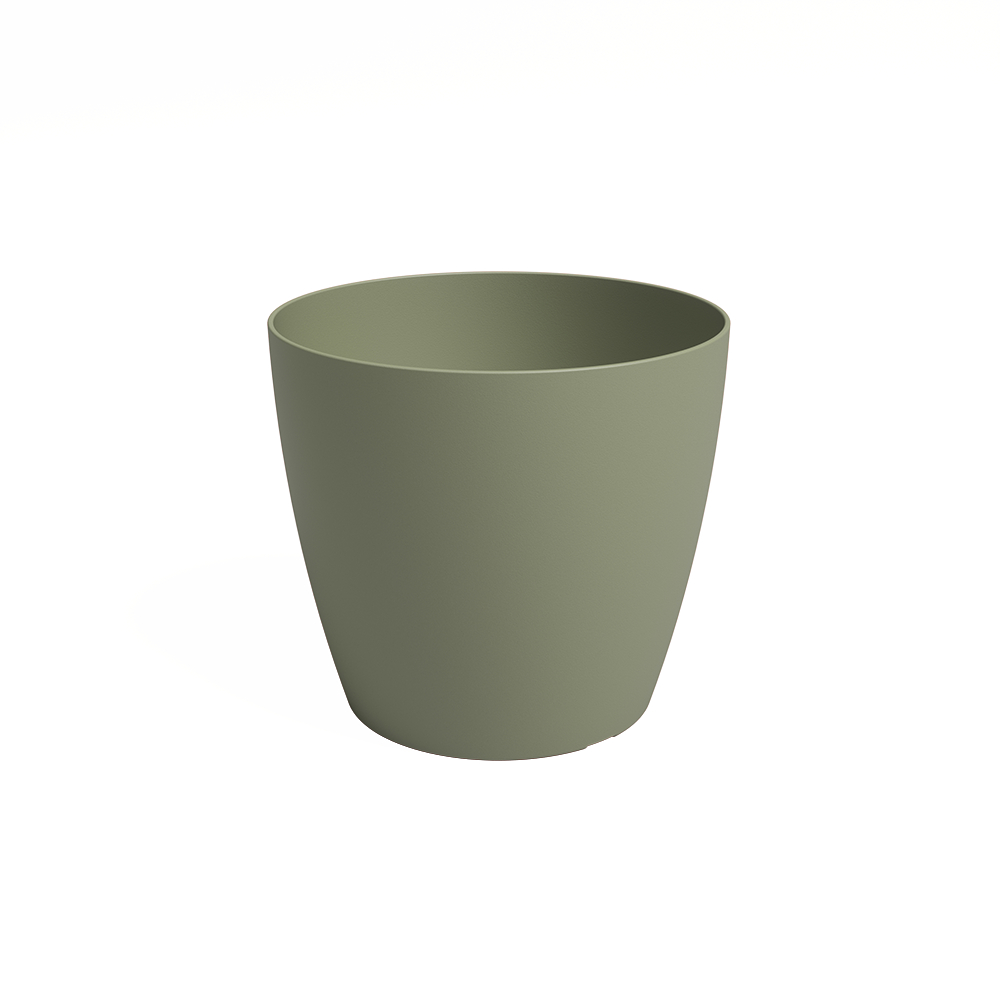 Cache-pot San Remo, coloris vert cendré - D.9cm