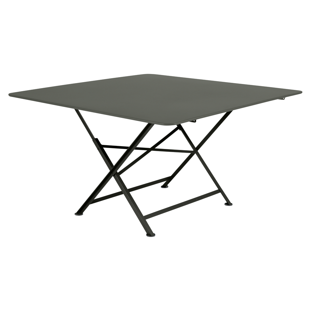 Table cargo, coloris romarin - 128x128 H74cm