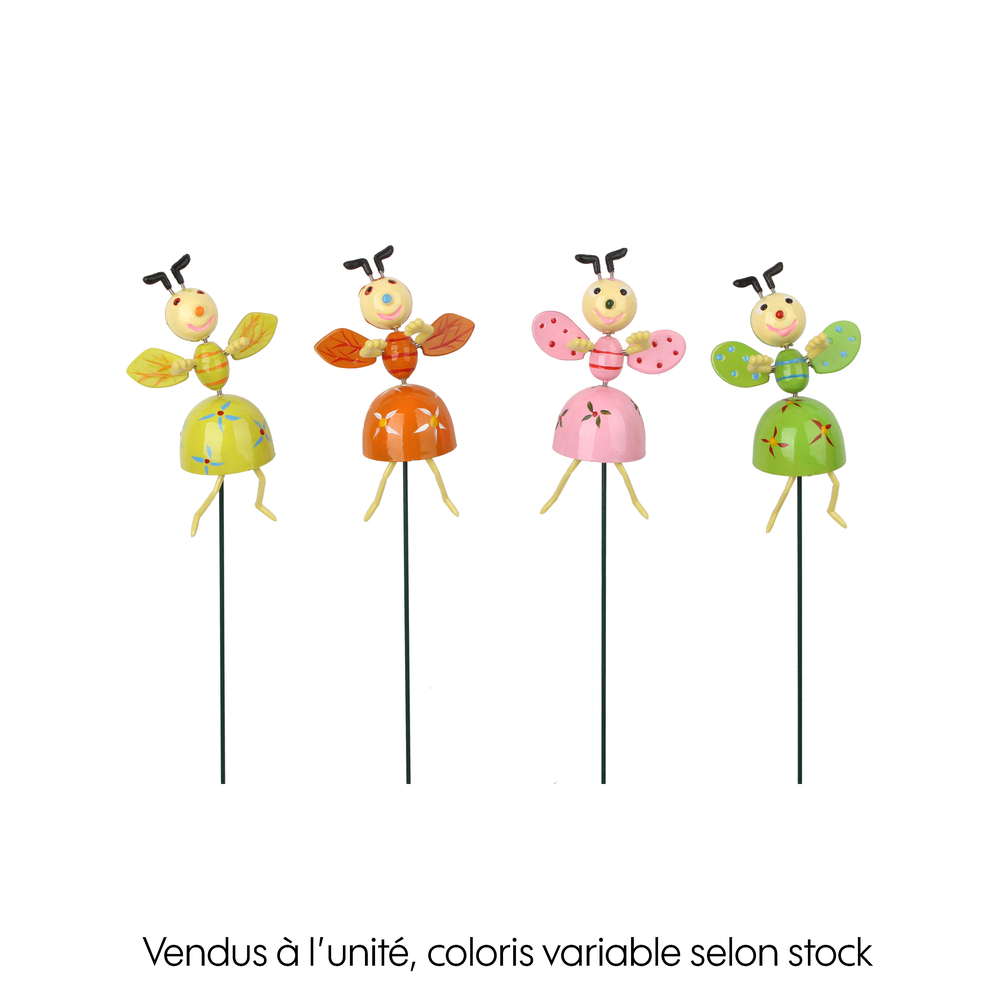 Danseuse mobile sur pic, vendue à l'unité - L.5xl.5xH.60cm