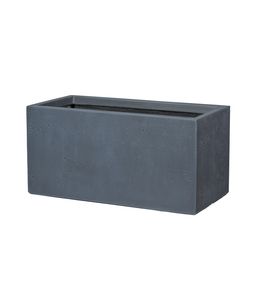 Jardinière Bac Kati anthracite - L.80xH.37cm