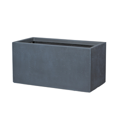 Jardinière Bac Kati anthracite - L.100xH.48cm
