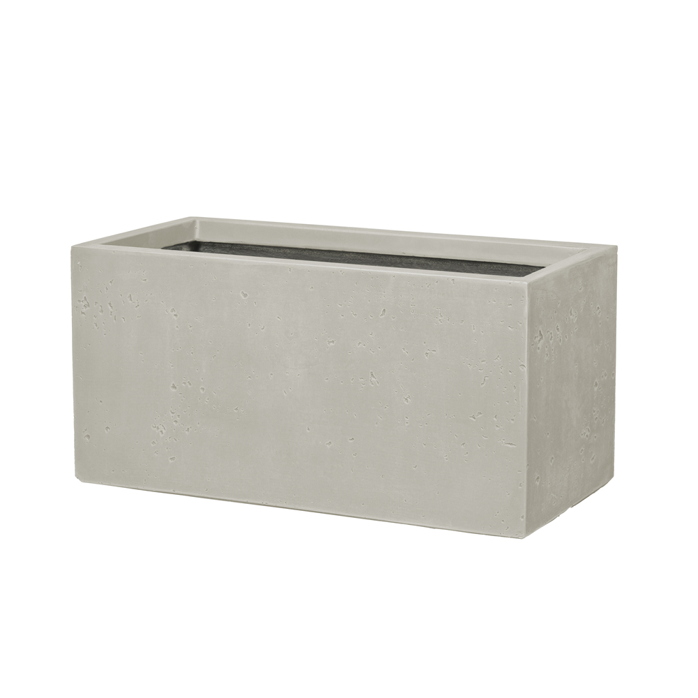 Jardinière Bac Kati crème - L.80xH.37cm