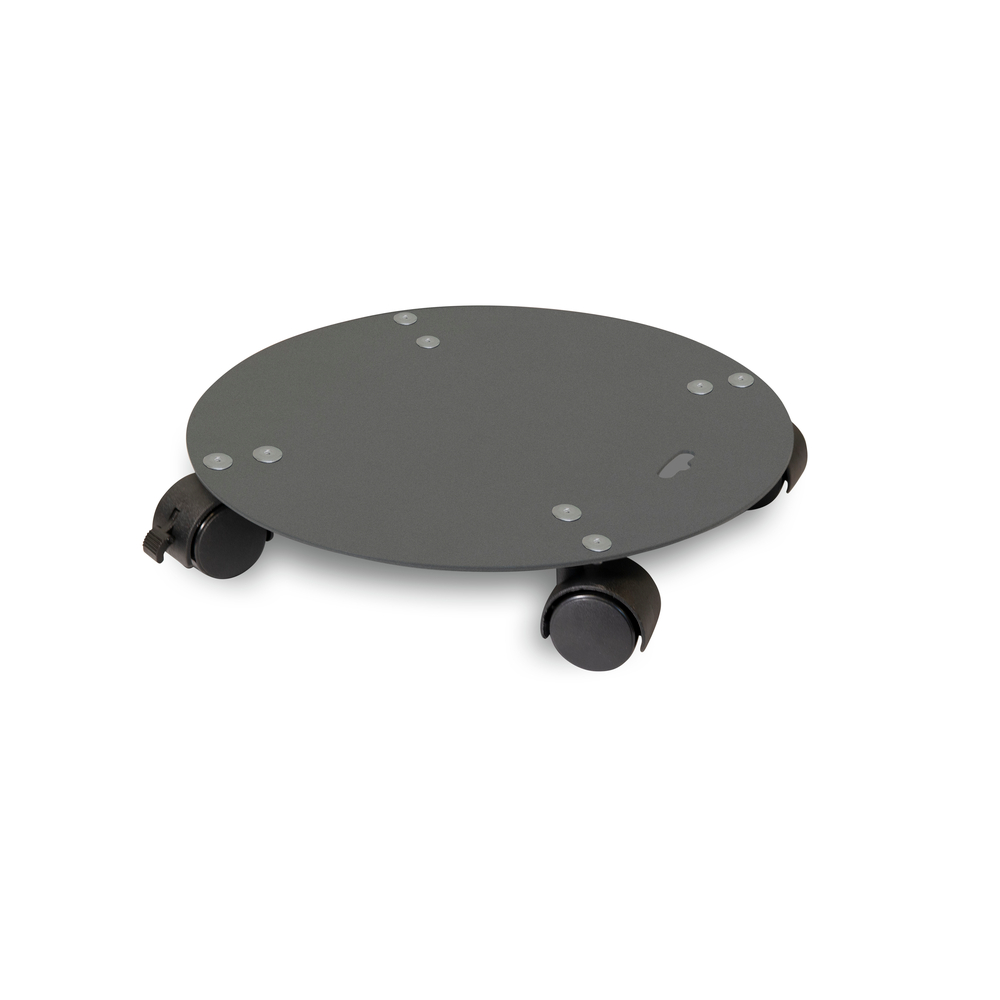 Roule-plante design, coloris anthracite - D.30cm