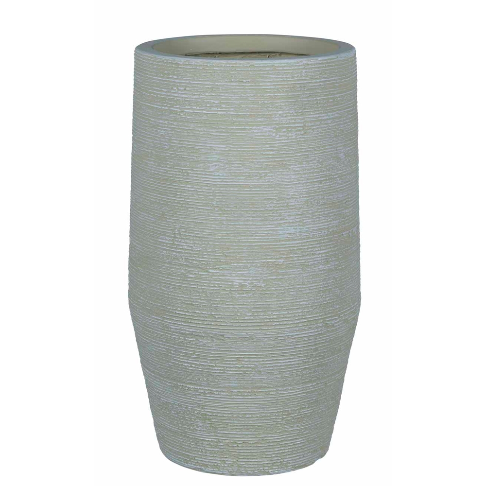 Pot de fleurs Maine 07I crème - D.43xH.78cm