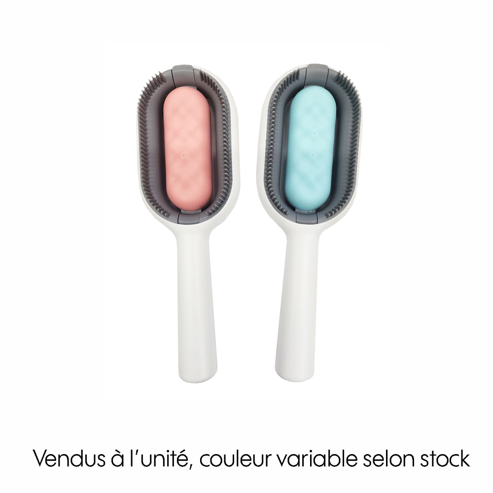 Brosse à vapeur pour chien et chat - L.3xl.5xH.19cm