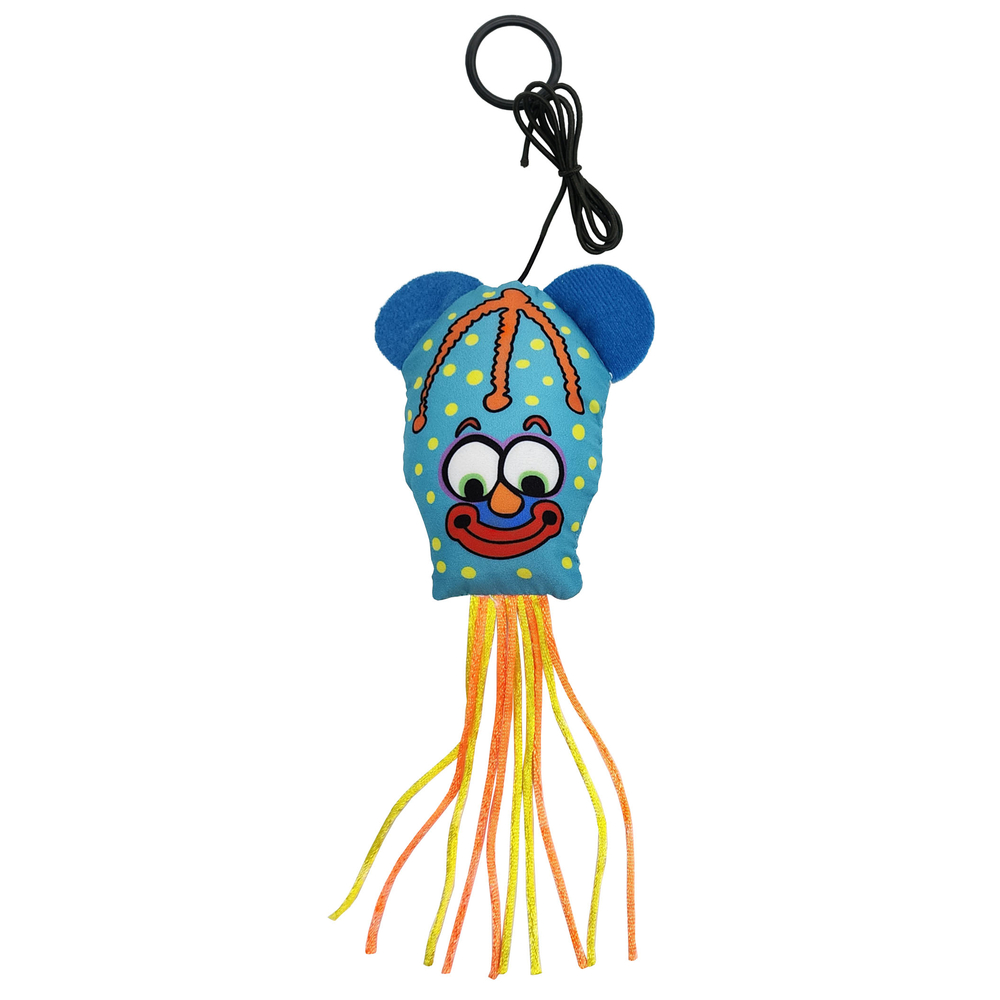 Jouet pour chat : poulpito à suspendre - L.4xl.6xH.21cm