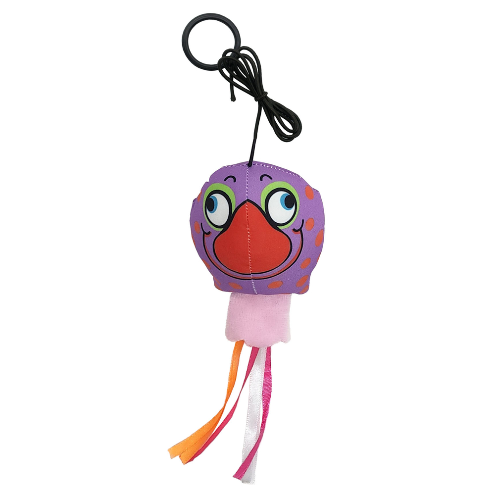 Jouet pour chat : calamito à suspendre - L.4,5xl.7xH.19cm