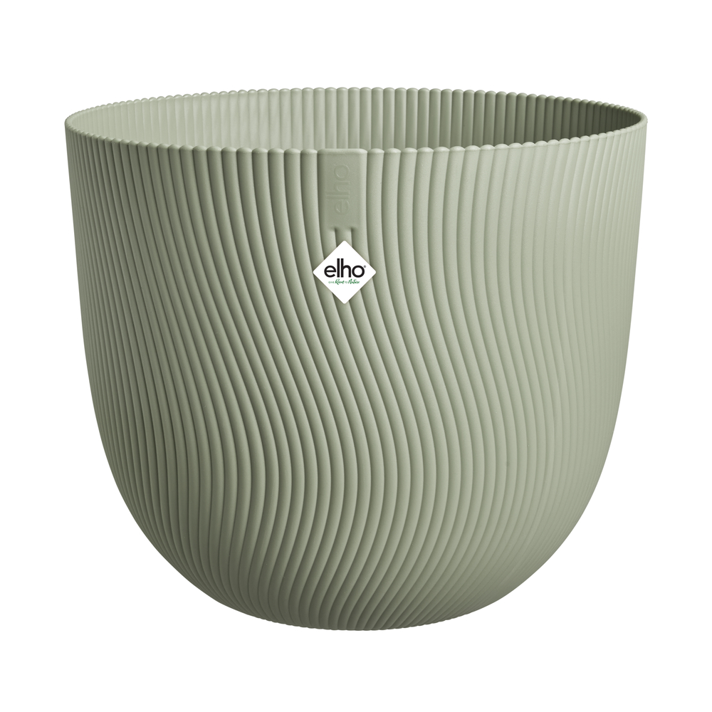 Pot Sereh rond, coloris vert scandinave - D.39xH.33,3cm