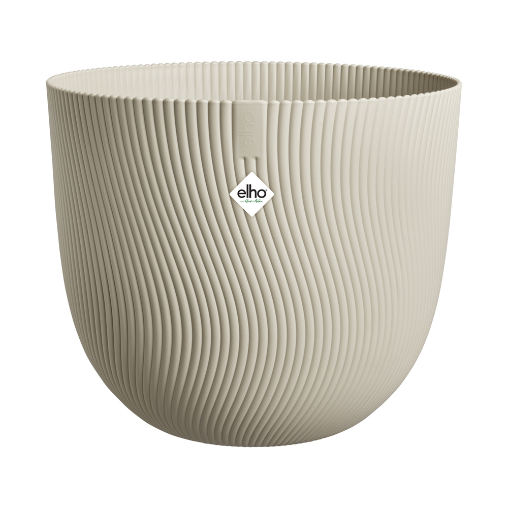 Pot Sereh rond, coloris beige champignon - D.47xH.40,1cm