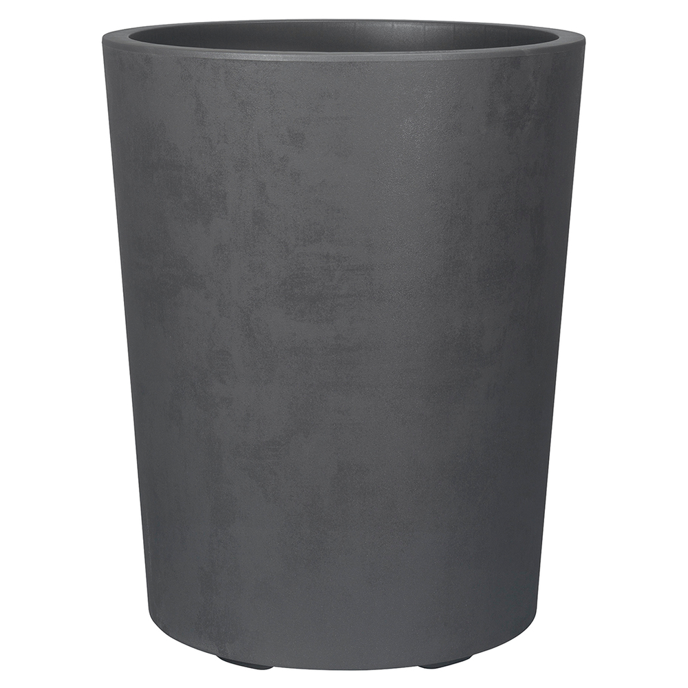 Pot Vaso Millennium, à réserve d'eau, coloris anthracite - D.53cm