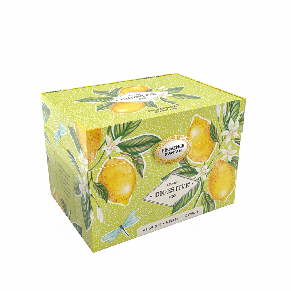 Coffret de tisanes digestives bio - 20 sachets