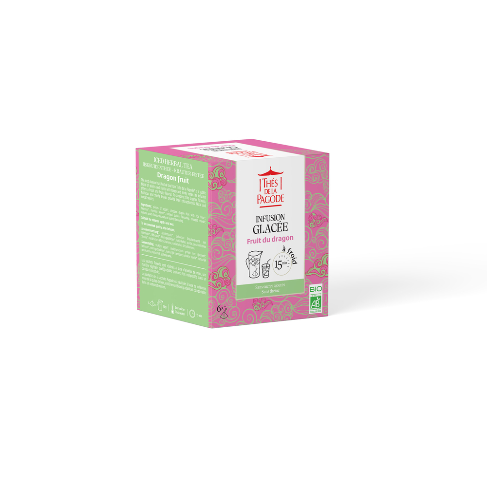 Infusion glacée au fruit du dragon - 6 sachets